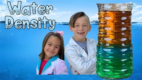 Sugar Experiment - Water Density | Kids Science Experiments - YouTube