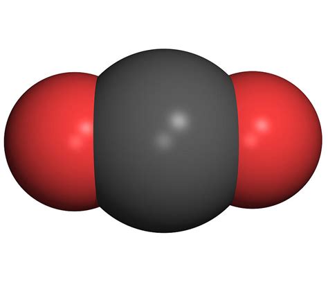 Carbon Dioxide Molecule Photograph by Friedrich Saurer