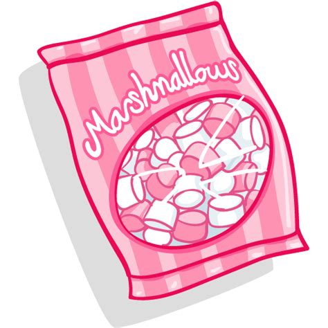 Marshmallow clipart pink, Marshmallow pink Transparent FREE for ...