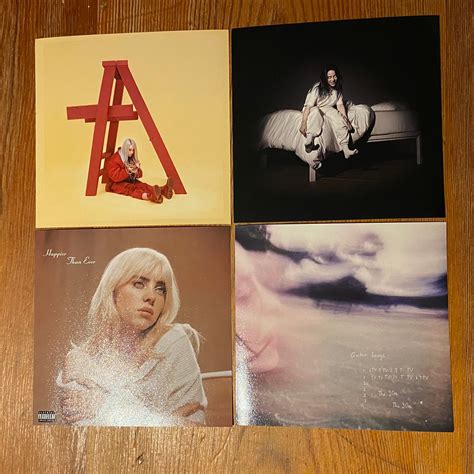 Billie Eilish Album Cover Prints Set of 4 - Etsy Australia