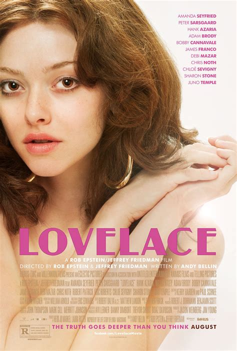 LOVELACE (starring Amanda Seyfried) gets a new theatrical poster, here ...