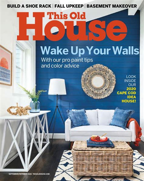 This Old House Magazine-September/October 2020 Magazine