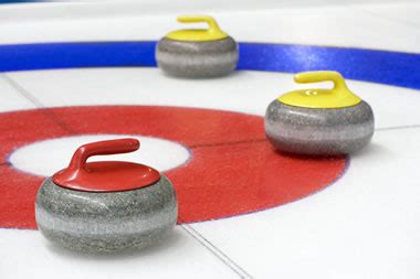 Olympic Curling Stones Made from Special Granite