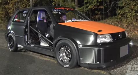 Insane FWD VW Golf GTI Mk3 Runs 1/4 Mile In 8.53 Seconds | Carscoops