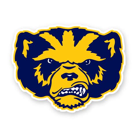 Michigan Wolverines Mascot Precision Cut Decal / Sticker