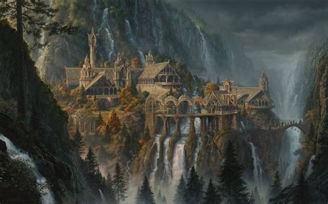 Rivendell Lord Of The Rings Wallpaper