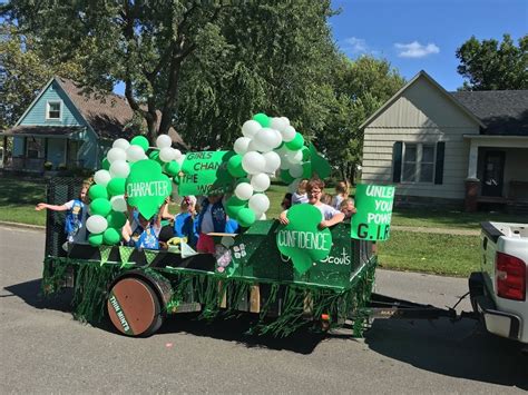 High School Parade Floats