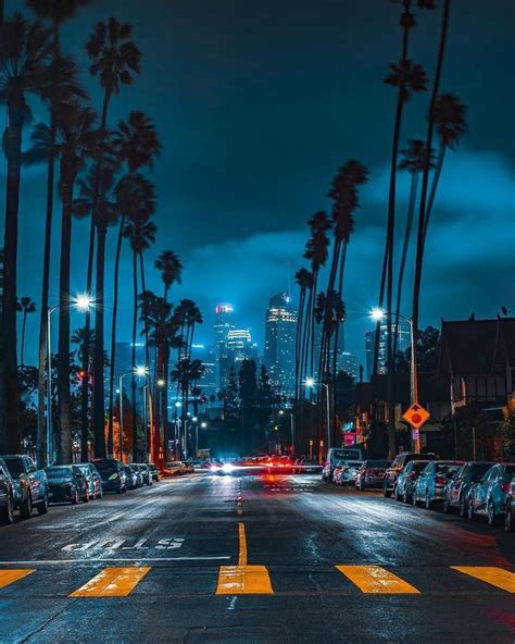 Los Angeles, California on Instagram: “Streets of LA at night 🚦🌃Tag us ...