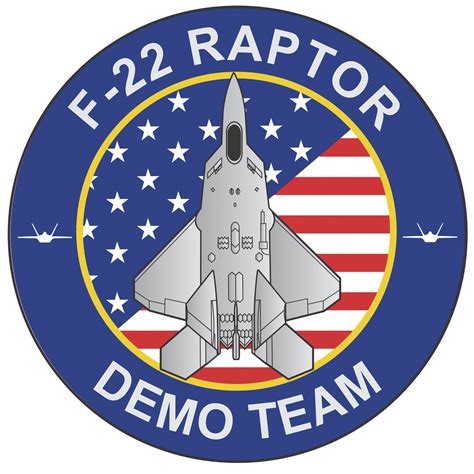 F-22 Raptor Demo Team Patch