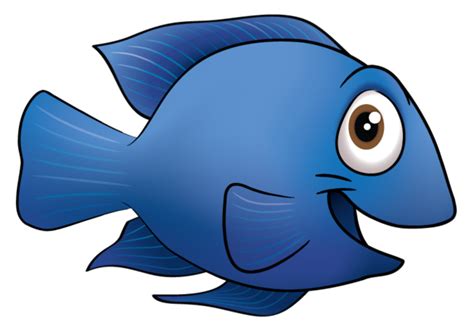 blue fish clipart - Clip Art Library