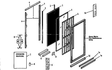 Stanley Sliding Glass Door Parts - Glass Door Ideas