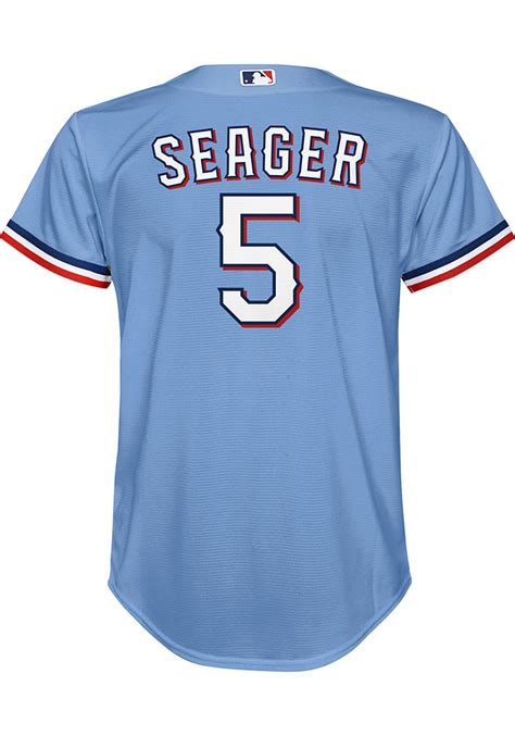 Corey Seager # Texas Rangers Boys Alt Replica - LIGHT BLUE