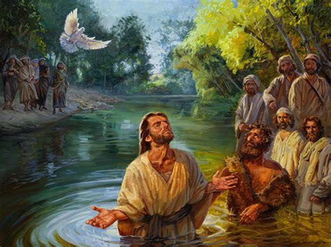 The baptism of Jesus - Gospelimages