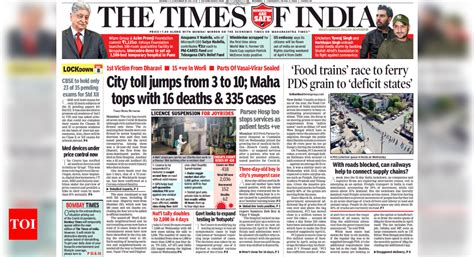 TOI is back in Mumbai and Pune | India News - Times of India