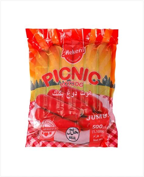 MEKENI PICNIC HOTDOG JUMBO 500GM