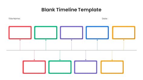 Blank Timeline Template PowerPoint - SlideBazaar