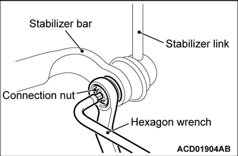 33-STABILIZER BAR REMOVAL AND INSTALLATION