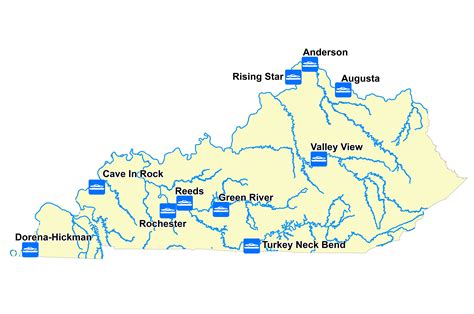 Ky River Map