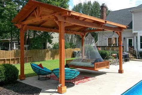 Red Wood Pergola Kits | Pergola Design Ideas