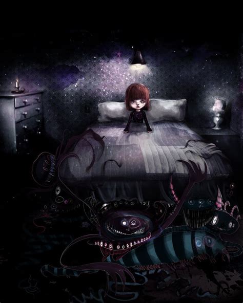 horror movie about monsters under the bed - Frances Galvin