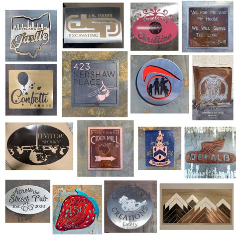 Custom Logo Sign Custom Metal Business Sign Your Metal - Etsy