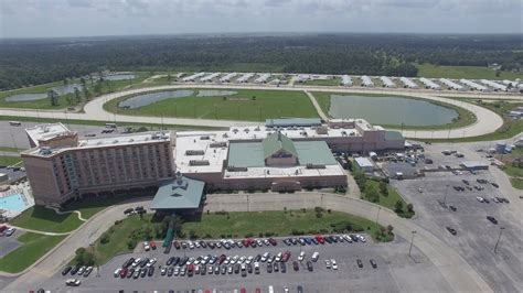 Delta Downs Racetrack and Casino Aerial Video - Vinton, LA - DJI P3P ...