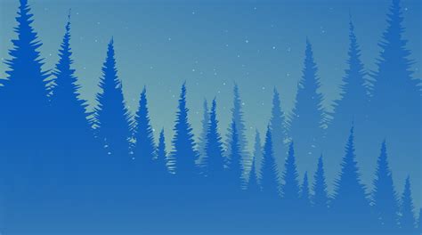 Night landscape background with Pine Forest 2355927 Vector Art at Vecteezy