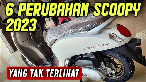 SCOOPY PRESTIGE 2023 TERNYATA BANYAK PERUBAHAN‼️ - YouTube