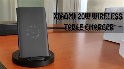 xiaomi wireless charger review(20W) - YouTube