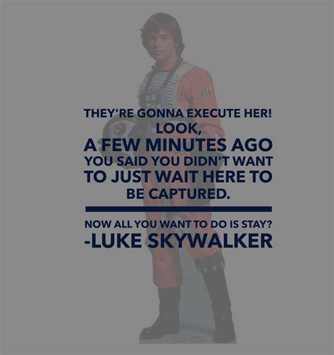 star wars character quote • luke skywalker | Star wars characters ...