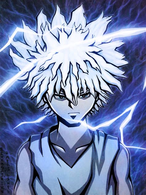 HxH Godspeed Killua by Amerelle on DeviantArt