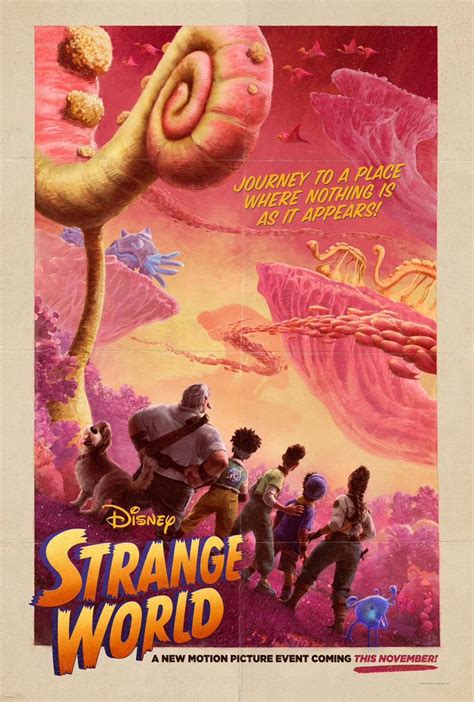 Disney's Strange World Trailer Is a Modern Take On Old-School Sci-fi