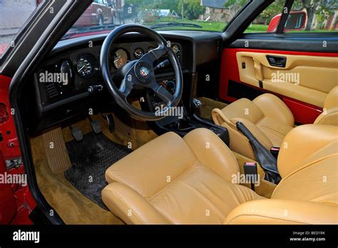 Classic alfa romeo interior hi-res stock photography and images - Alamy