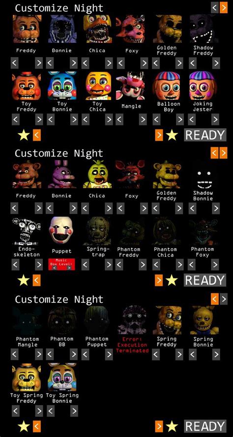 The Best 12 Five Nights At Freddy's 4 Characters Names - artaliviadpc76