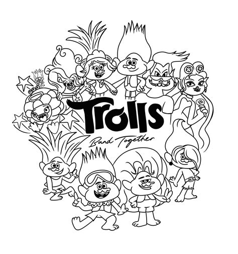 Trolls Band Together poster v2 by Kittyball23 on DeviantArt