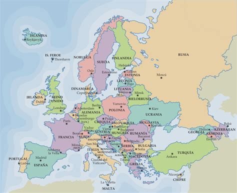 CPI Tino Grandío Bilingual Sections: Maps of Europe and Spain