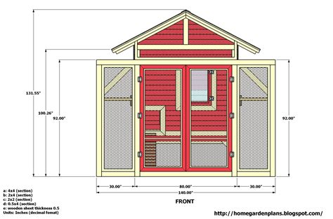 home garden plans: L101 - Chicken Coop Plans Construction - Chicken ...