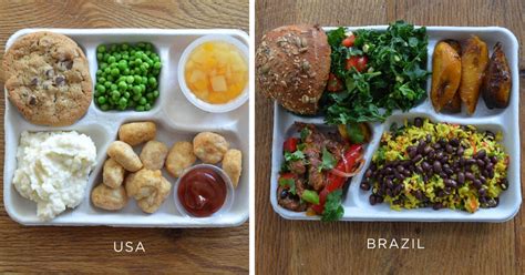 How Do School Lunches Around The World Look? | Bored Panda