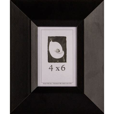 Black Wide Picture Frame 4x6 Black 4x6 650463102973 | eBay