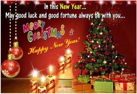 Merry Christmas And Happy New Year 2024 Wishes Gif - Wini Amandie