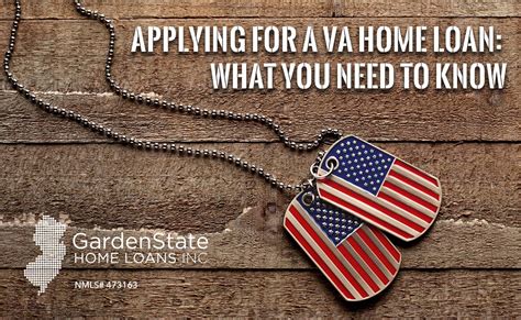 Applying for a VA Home Loan: What You Need to Know - Garden State Home ...