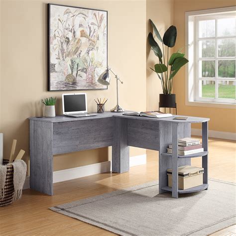 Gray L Shaped Office Desk | Images and Photos finder