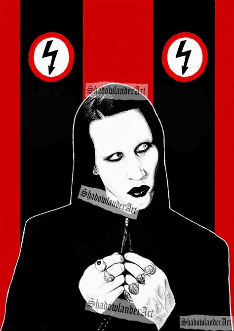 Marilyn Manson Drawings