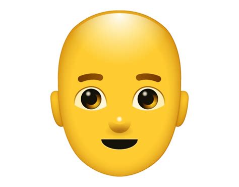 Bald Man Emoji 2 Worried Face Emoji Png - Clip Art Library