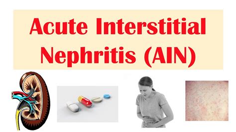 Acute Interstitial Nephritis (AIN) | Causes, Pathophysiology, Symptoms ...