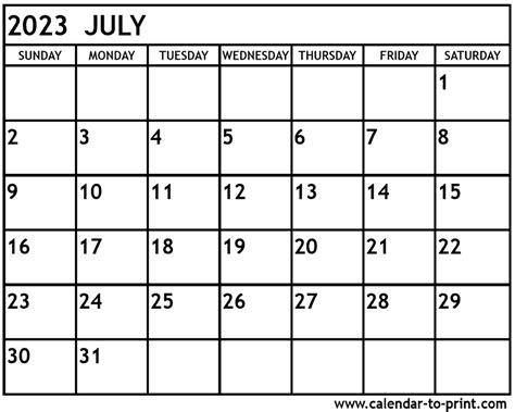 July 2023 Through June 2023 Calendar - Get Latest Map Update