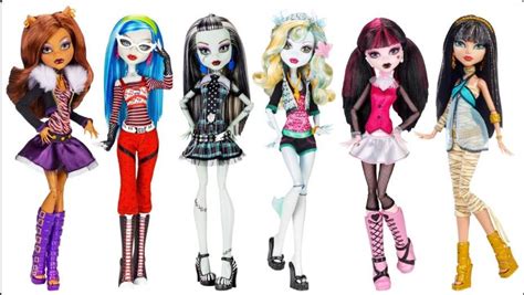 Monster High Original Dolls 6-Pack Набор базовый кукол - | Играландия ...