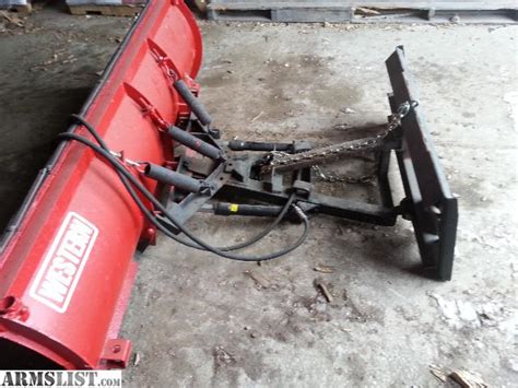 ARMSLIST - For Sale: skid steer snow plow