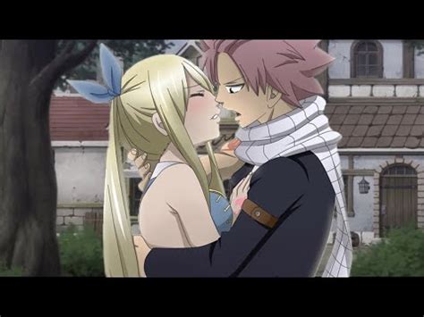 Natsu And Lucy Kiss 100 Year Quest As for the heroine she is leaning ...