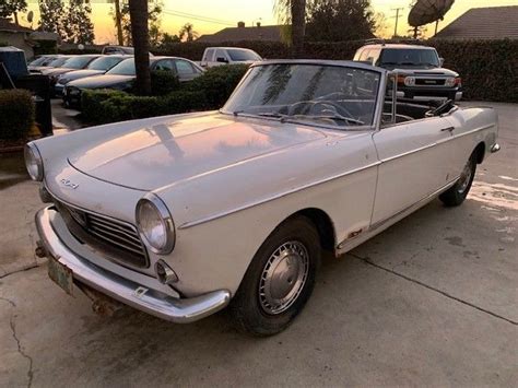 1963 Peugeot 404 Convertible, 1 owner, Injected, with hard top, 64,000 ...